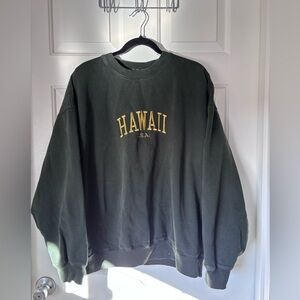 John Galt Embroidered Hawaii Sweatshirt